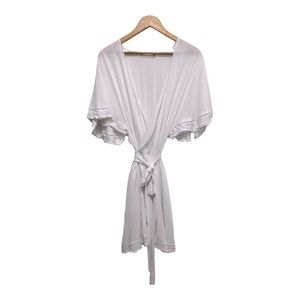 NAKED PRINCESS White Bridal Robe. Size P/S